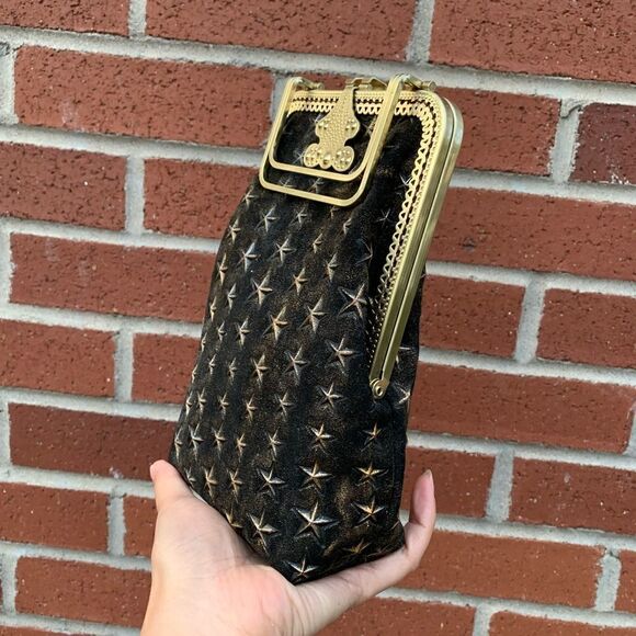 Handmade Genuine Frosted Cowhide Embossed 3D Star Phone Case/Pouch - Picture 10 of 16